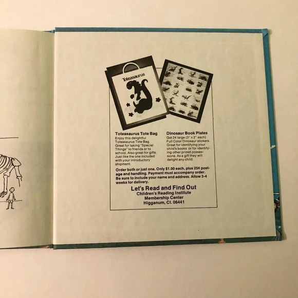 Vintage 1969 My Visit to the Dinosaurs by Aliki Science Book - Picture 15 of 16